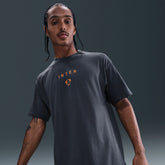 Inter Milan T90 Wordmark T-Shirt Gray | Nike