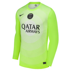 Paris Saint-Germain 2025/26 Third Goalkeeper Replica Long Sleeve Jersey Neon Green | Nike discount