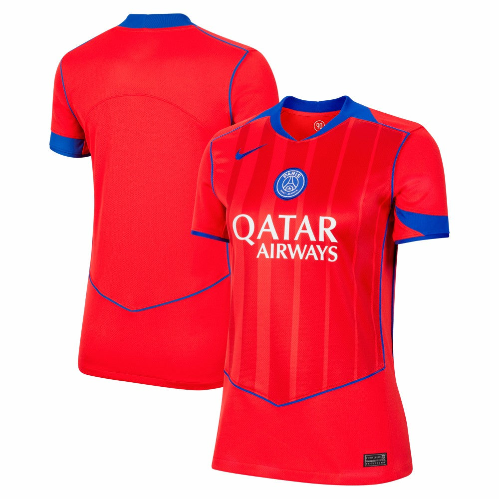 Paris Saint-Germain Women's 2025/26 Third Replica Jersey Red | Nike Online
