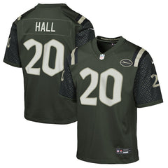 Breece Hall New York Jets Youth 2025 Rivalries Collection Game Jersey Gotham Green | Nike for Sale