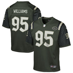 Quinnen Williams New York Jets Youth 2025 Rivalries Collection Game Jersey Gotham Green | Nike for Sale
