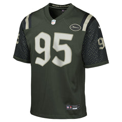 Quinnen Williams New York Jets Youth 2025 Rivalries Collection Game Jersey Gotham Green | Nike for Sale