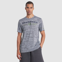 Seattle Seahawks 2025 Rivalries Collection Sideline Velocity Dri-FIT T-Shirt Wolf Gray | Nike for Sale