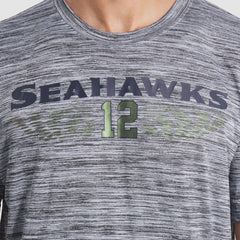 Seattle Seahawks 2025 Rivalries Collection Sideline Velocity Dri-FIT T-Shirt Wolf Gray | Nike for Sale