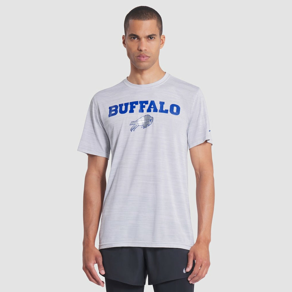 Buffalo Bills 2025 Rivalries Collection Sideline Velocity Dri-FIT T-Shirt White | Nike for Sale