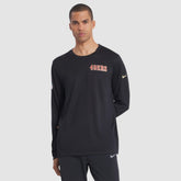 San Francisco 49ers 2025 Rivalries Collection Sideline Legend Dri-FIT Long Sleeve T-Shirt Black | Nike for Sale