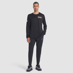 San Francisco 49ers 2025 Rivalries Collection Sideline Legend Dri-FIT Long Sleeve T-Shirt Black | Nike for Sale