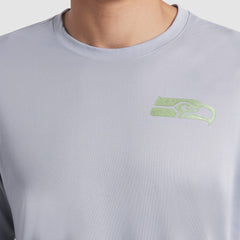 Seattle Seahawks 2025 Rivalries Collection Sideline Legend Dri-FIT Long Sleeve T-Shirt Wolf Gray | Nike for Sale