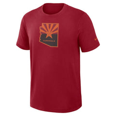 Arizona Cardinals 2025 Rivalries Collection Slub Dri-FIT T-Shirt Red | Nike for Sale