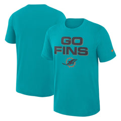 Miami Dolphins 2025 Rivalries Collection Slub Dri-FIT T-Shirt Turbo Green | Nike for Sale