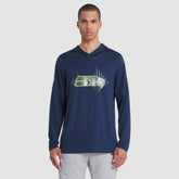 Seattle Seahawks 2025 Rivalries Collection Sideline Dri-FIT Long Sleeve Hoodie T-Shirt College Navy | Nike for Sale