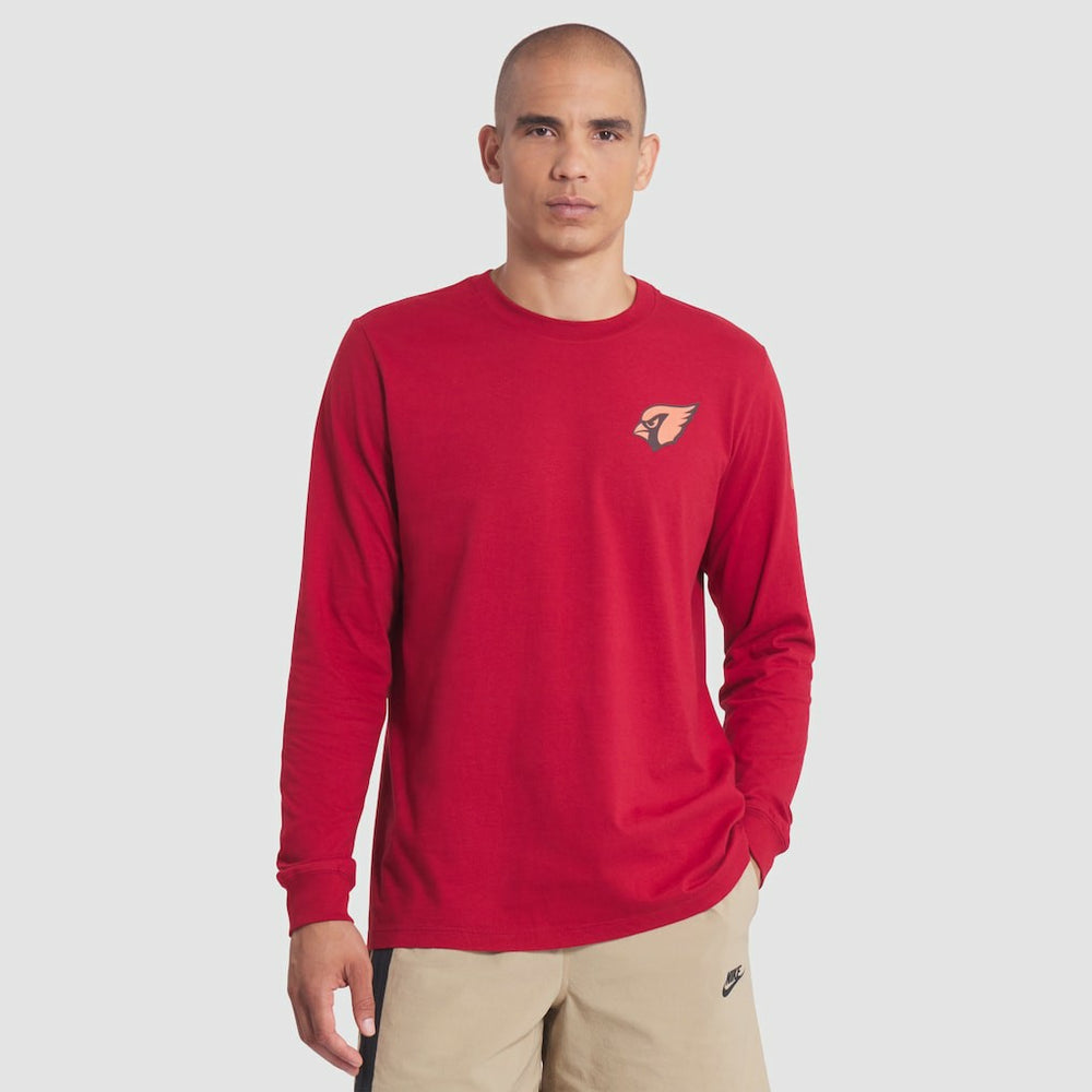 Arizona Cardinals 2025 Rivalries Collection Essential Long Sleeve T-Shirt Red | Nike for Sale