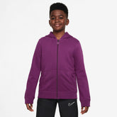 Barcelona Youth 2025/26 Club Full-Zip Hoodie Purple | Nike