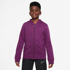 Barcelona Youth 2025/26 Club Full-Zip Hoodie Purple | Nike