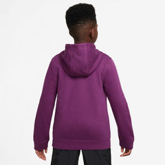 Barcelona Youth 2025/26 Club Full-Zip Hoodie Purple | Nike
