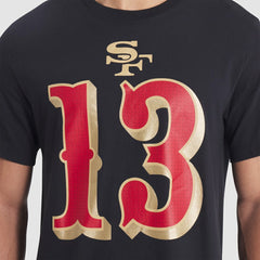 Brock Purdy San Francisco 49ers 2025 Rivalries Collection Player Name & Number T-Shirt Black | Nike for Sale