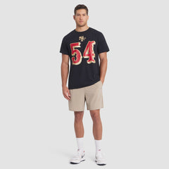 Fred Warner San Francisco 49ers 2025 Rivalries Collection Player Name & Number T-Shirt Black | Nike for Sale