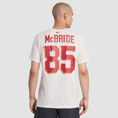 Trey McBride Arizona Cardinals 2025 Rivalries Collection Player Name & Number T-Shirt Natural | Nike for Sale