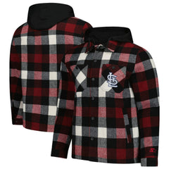 St. Louis Cardinals Starter Sherpa Full-Zip Hoodie Jacket - MLB