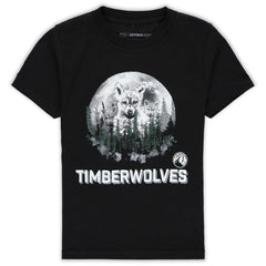 Minnesota Timberwolves Stadium Essentials Youth Mascot T-Shirt Black - NBA