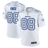 Dawson Knox Buffalo Bills 2025 Rivalries Collection Game Jersey White | Nike for Sale