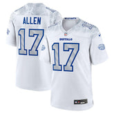 Josh Allen Buffalo Bills 2025 Rivalries Collection Game Jersey White | Nike for Sale