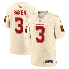 Budda Baker Arizona Cardinals 2025 Rivalries Collection Game Jersey Natural | Nike for Sale