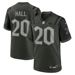 Breece Hall New York Jets 2025 Rivalries Collection Game Jersey Gotham Green | Nike for Sale