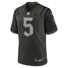 Garrett Wilson New York Jets 2025 Rivalries Collection Game Jersey Gotham Green | Nike for Sale