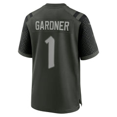 Ahmad Sauce Gardner New York Jets 2025 Rivalries Collection Game Jersey Gotham Green | Nike for Sale