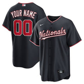 Washington Nationals Nike Alternate Custom Replica Jersey - MLB