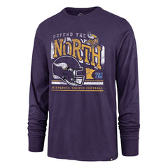 Minnesota Vikings '47 Regional Super Rival Long Sleeve T-Shirt Purple | 47 brand