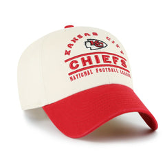 Kansas City Chiefs '47 Windham Clean Up Adjustable Hat Natural | 47 brand