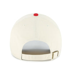 Kansas City Chiefs '47 Windham Clean Up Adjustable Hat Natural | 47 brand