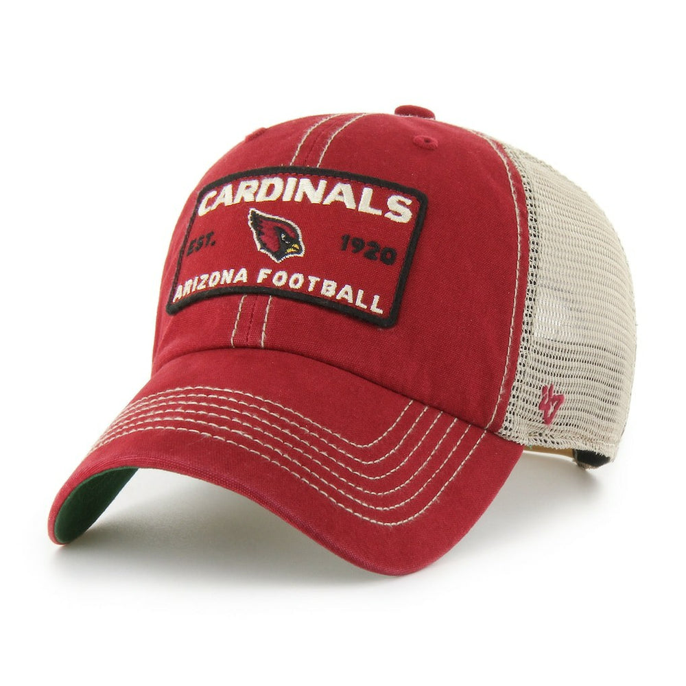 Arizona Cardinals '47 Wabash Trucker Clean Up Adjustable Hat Cardinal | 47 brand