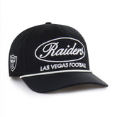 Las Vegas Raiders '47 Foundational Hitch Adjustable Hat Black | 47 brand