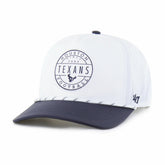 Houston Texans '47 Suburbia Hitch Two-Tone Adjustable Hat White/Navy | 47 brand