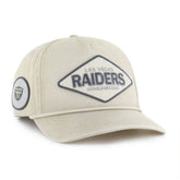 Las Vegas Raiders '47 Cairn Hitch Adjustable Hat Khaki | 47 brand