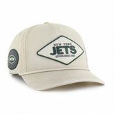 New York Jets '47 Cairn Hitch Adjustable Hat Khaki | 47 brand