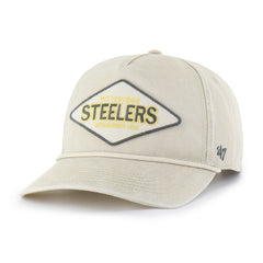 Pittsburgh Steelers '47 Cairn Hitch Adjustable Hat Khaki | 47 brand