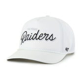 Las Vegas Raiders '47 Brrr Fairway Hitch Adjustable Hat White | 47 brand