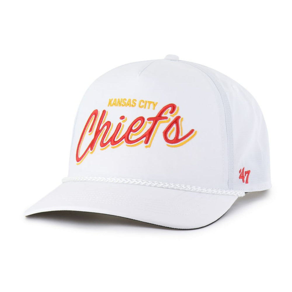 Kansas City Chiefs '47 Brrr Fairway Hitch Adjustable Hat White | 47 brand