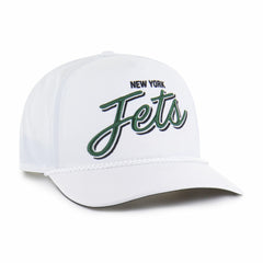 New York Jets '47 Brrr Fairway Hitch Adjustable Hat White | 47 brand