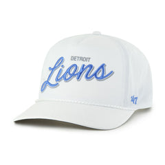 Detroit Lions '47 Brrr Fairway Hitch Adjustable Hat White | 47 brand