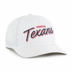 Houston Texans '47 Brrr Fairway Hitch Adjustable Hat White | 47 brand