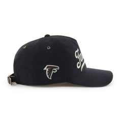 Atlanta Falcons '47 Golden Age Corduroy Hitch Adjustable Hat Black | 47 brand