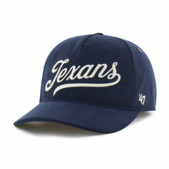 Houston Texans '47 Golden Age Corduroy Hitch Adjustable Hat Navy | 47 brand