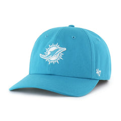 Miami Dolphins '47 Foundational Franchise Fitted Hat Aqua | 47 brand