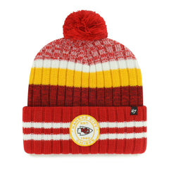 Kansas City Chiefs '47 Quiver Cuffed Knit Hat with Pom | 47 brand