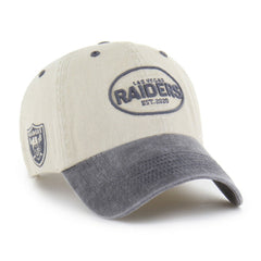 Las Vegas Raiders '47 Breaking Trail Clean Up Adjustable Hat Khaki | 47 brand